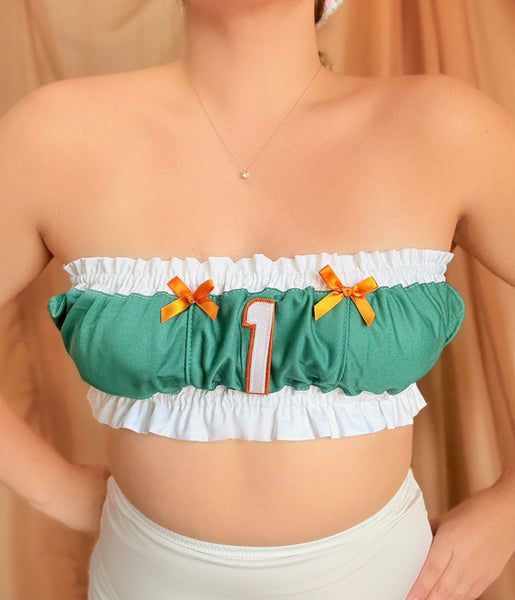 The Cheerleader Top (white trim)