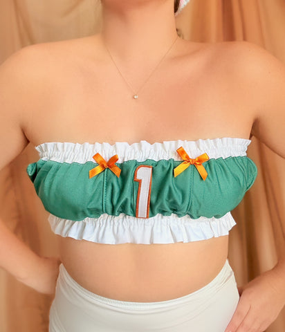 The Cheerleader Top (white trim)